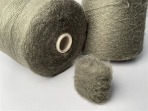 Kid mohair - i oliva, 25 gram